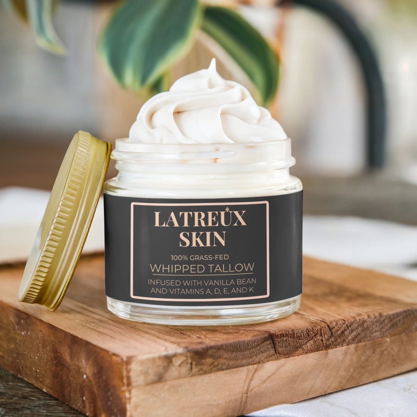 Latreux Glow - Whipped Grass-Fed Tallow Balm with Vanilla Bean